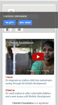 Mobile Screenshot of cherish-foundation.org